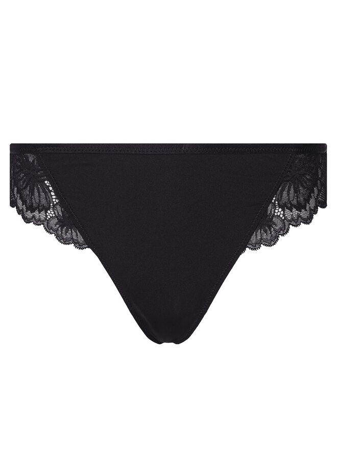 Hunkemöller Hunkemöller Στρίνγκ Stormi 301620 Μαύρο