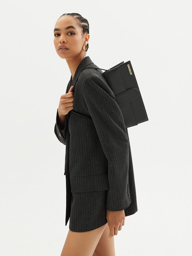 JACQUEMUS Kabelka JACQUEMUS Le Bambino Long 221BA013 Čierna