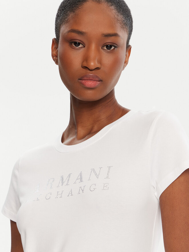 Armani Exchange Armani Exchange Camiseta XW001349 AF17173 U0002 Blanco Regular Fit