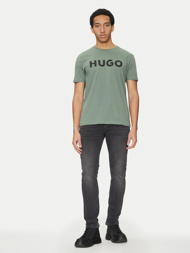 HUGO HUGO Camiseta Dulivio 50467556 Verde Regular Fit