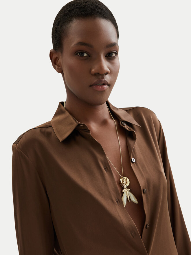 Patrizia Pepe Nyaklánc Patrizia Pepe CJ3577/M005-W385 Arany