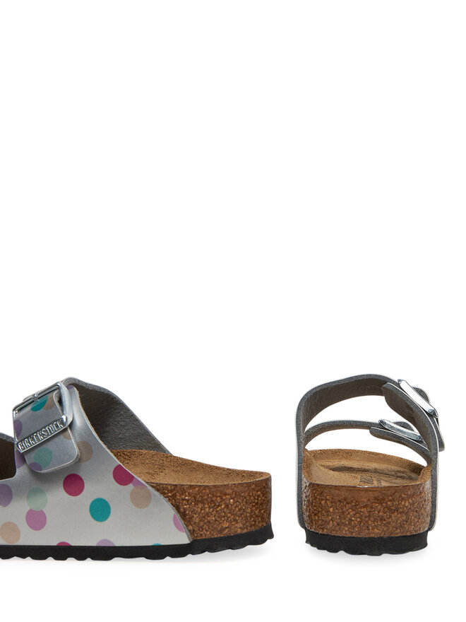Birkenstock Klapki Birkenstock Arizona Kids 1029842 S Srebrny