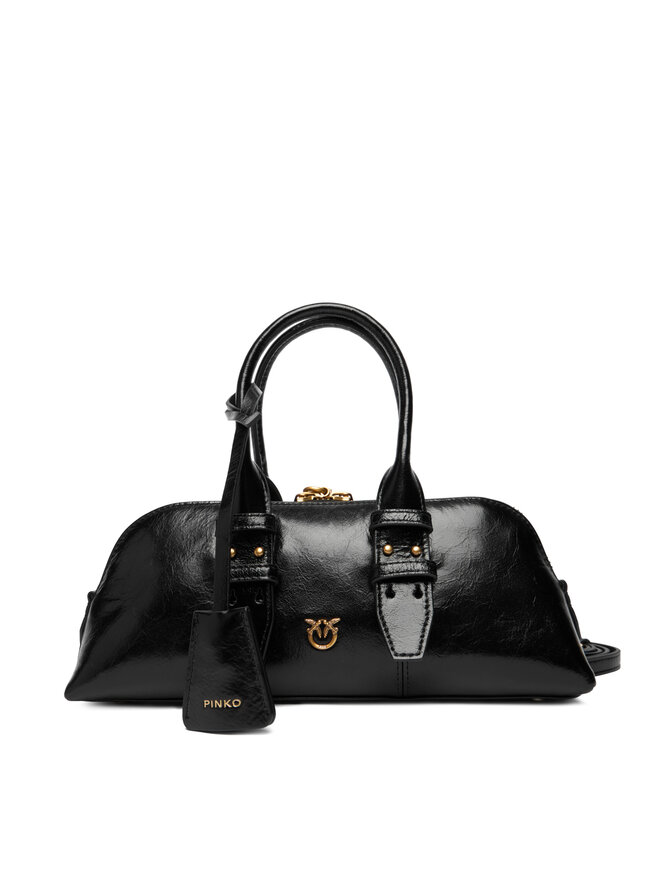 PINKO Handtasche PINKO Bowling Bag Baguette AI 25-26 105334 A2VW Schwarz