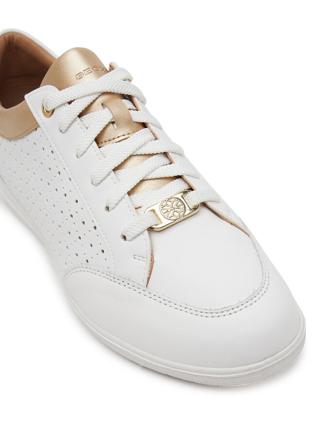 Geox Sneakersy Geox Myria C D5568C 05485 C1000 Bílá