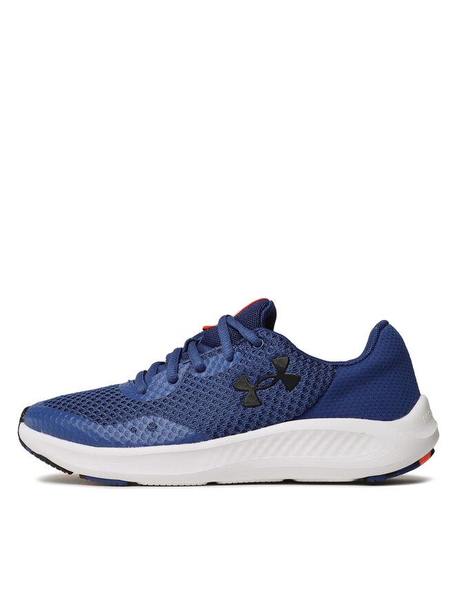 Under Armour Buty do biegania Under Armour UA BGS Charged Pursuit 3 3024987-403 Granatowy