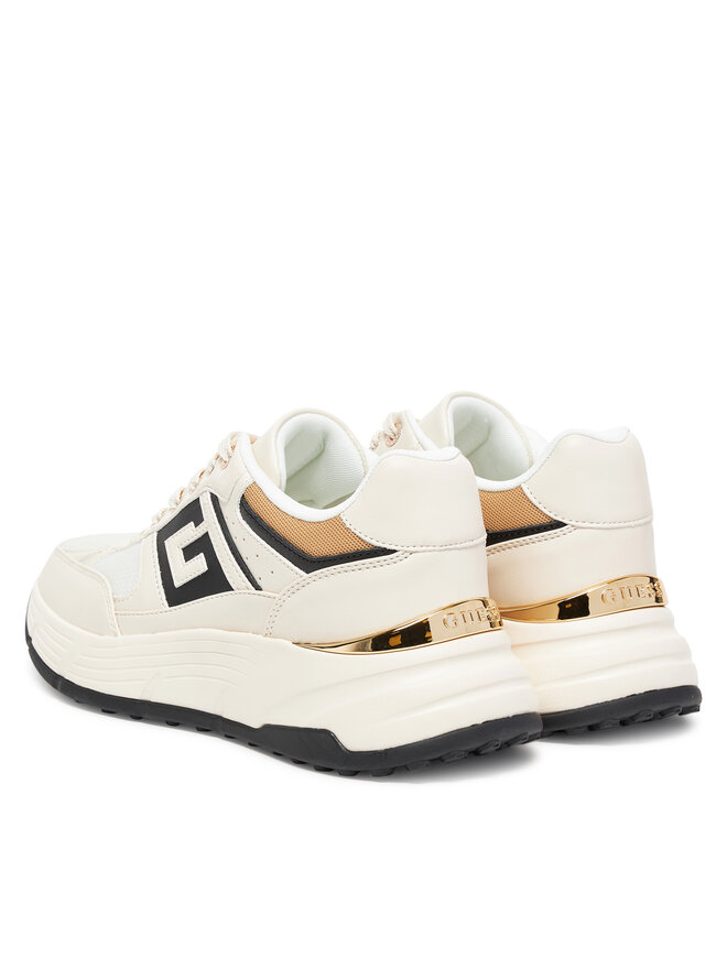 Guess Sneakersy Guess FLTFON FAB12 Écru