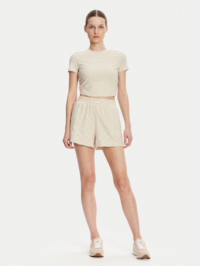 Guess Guess Футболка V5GP21 KCT02 Бежевий Regular Fit