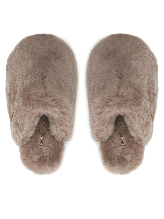 Mou Čības Mou Closed Toe Sheepskin Fur Slippper FW161000L Bēšs
