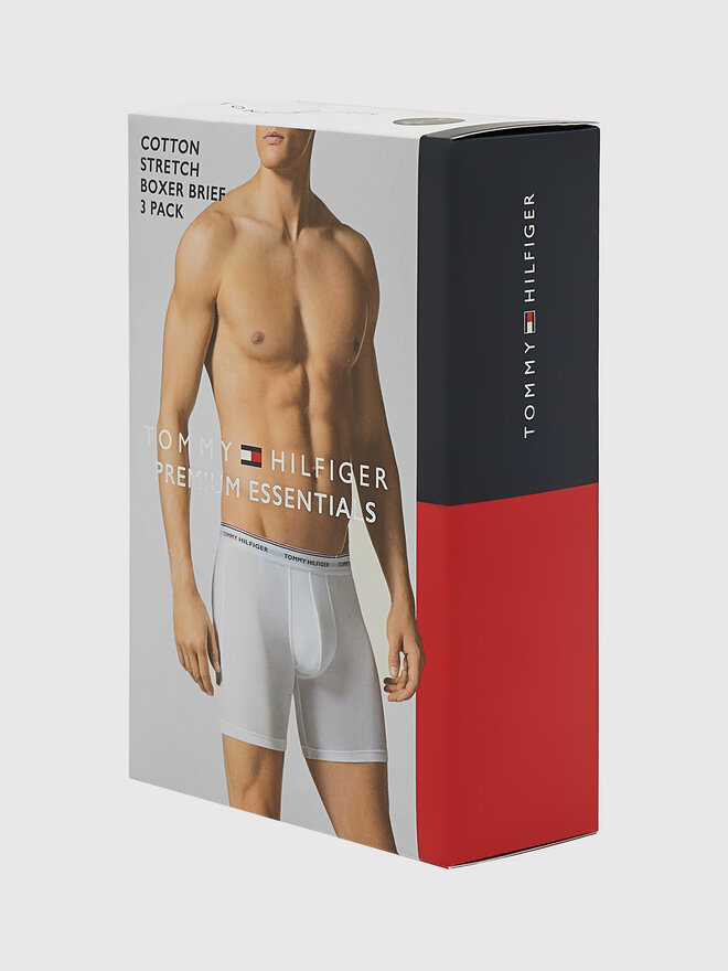 Tommy Hilfiger Tommy Hilfiger Σετ μποξεράκια 3 τμχ 3P Boxer Brief UM0UM00010 Μαύρο