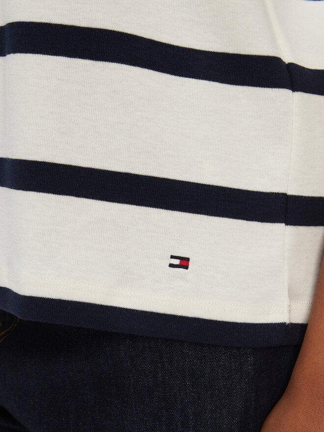 Tommy Hilfiger Tommy Hilfiger Marškinėliai Gold Button WW0WW45628 Tamsiai mėlyna Regular Fit