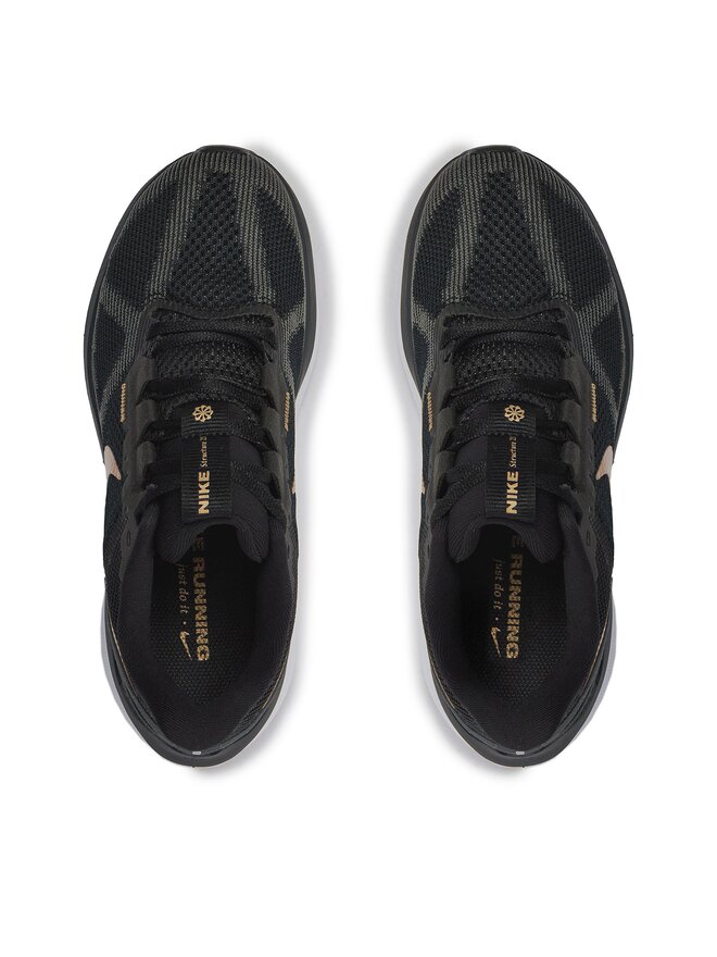 Nike Futócipő Nike Air Zoom Structure 25 DJ7884 003 Fekete