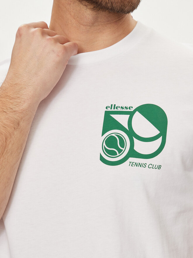 Ellesse Ellesse Camiseta Sport Club SHV20273 Blanco Regular Fit
