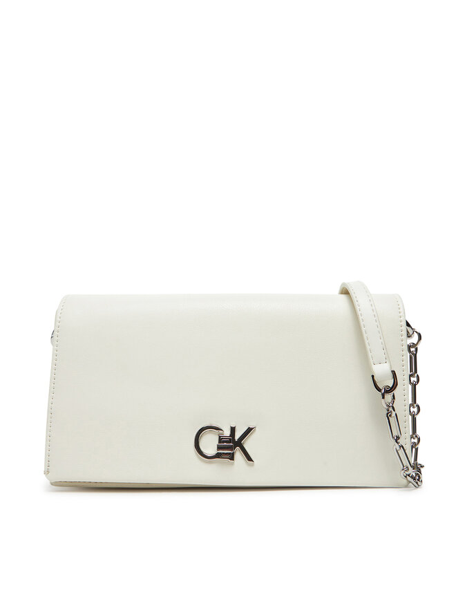 Calvin Klein Τσάντα Calvin Klein Re-Lock Mini Conv LV04F3103G Λευκό