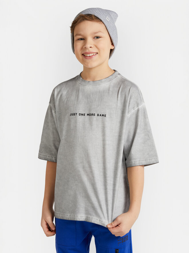 Coccodrillo Coccodrillo Camiseta WC4143206GBJ Gris Regular Fit