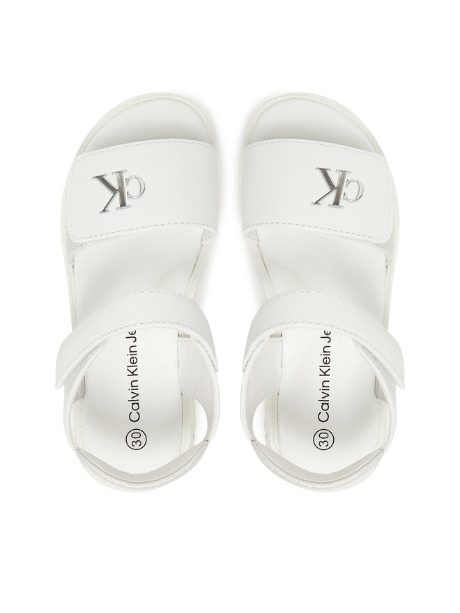Calvin Klein Jeans Σανδάλια Calvin Klein Jeans V1A2-82039-1013X S Λευκό