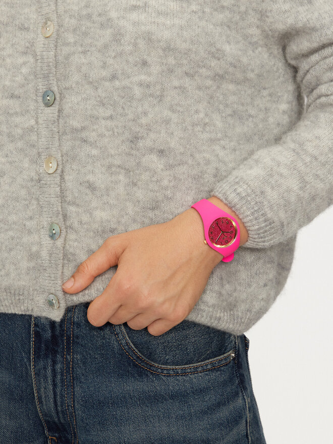 Ice-Watch Ρολόι Ice-Watch Glitter 21224 Ροζ