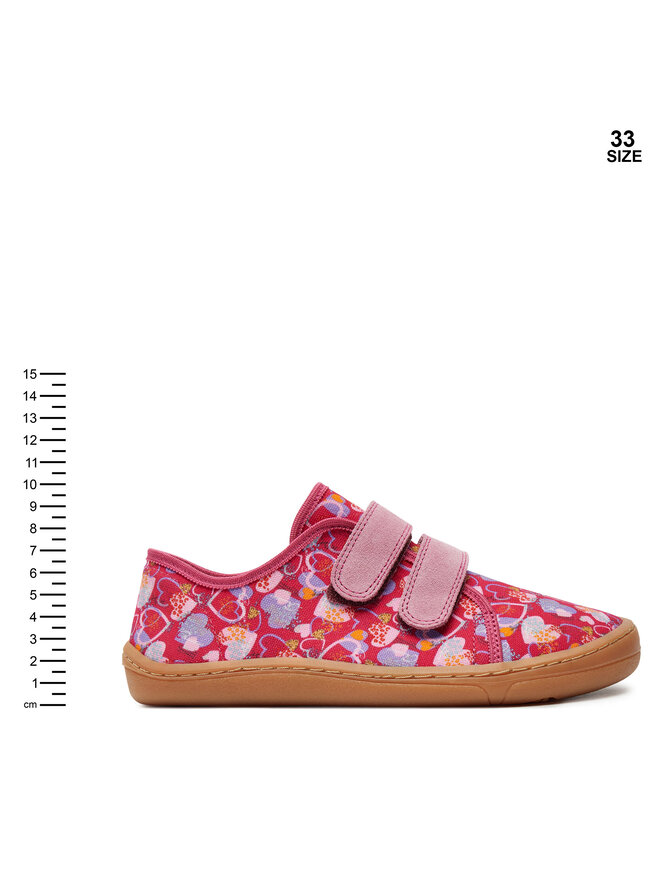 Froddo Hausschuhe Froddo Barefoot Canvas G1700390-2 S Rosa