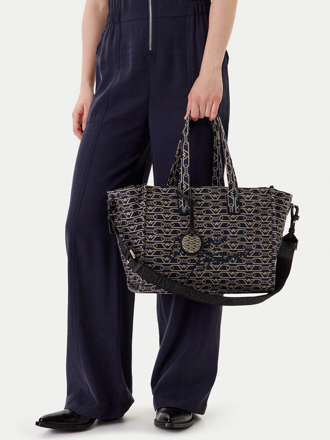 Emporio Armani Ročna torba Emporio Armani EW000370 AF12993 FB237 Mornarsko modra