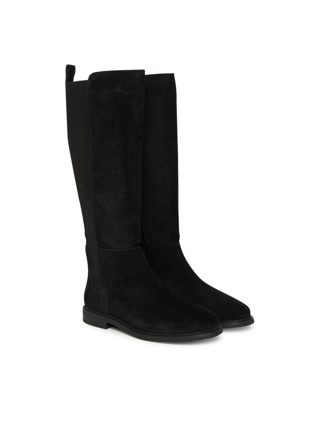 Tommy Hilfiger Botas altas Tommy Hilfiger Flag FW0FW08779 Negro