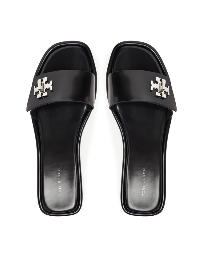Tory Burch Чехли Tory Burch T Lock Slide 164676 Черен