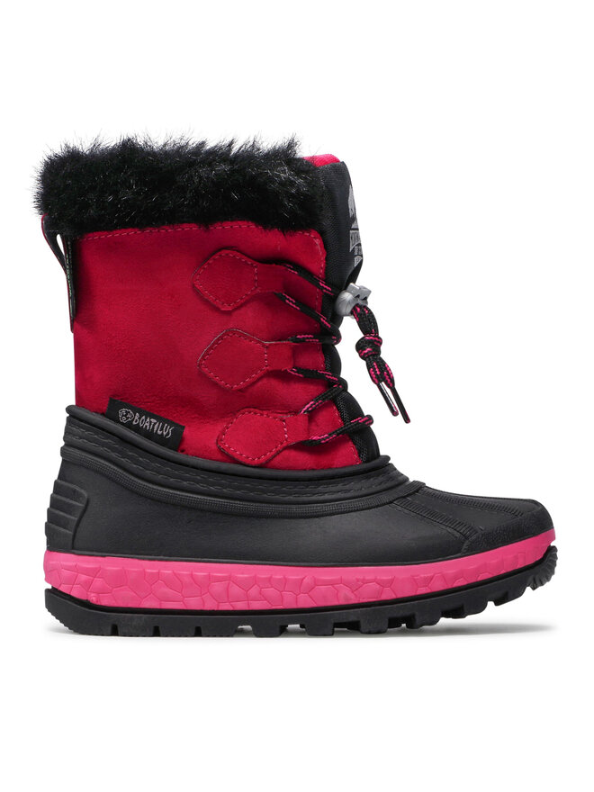Boatilus Botas de nieve Boatilus Youth Joggy Sint Leather Boot NJ16 VAR.21ZU Rosa