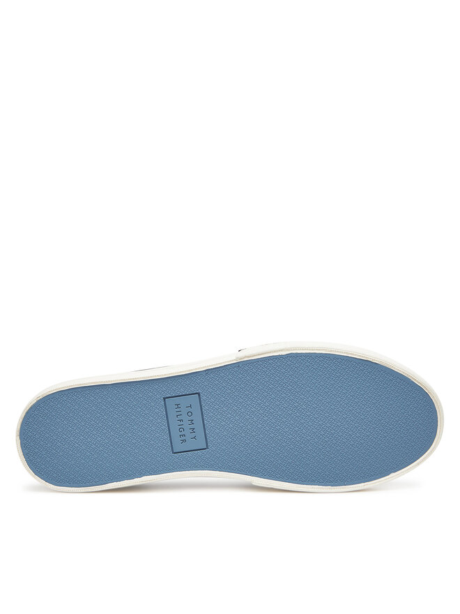 Tommy Hilfiger Sneakers aus Stoff Tommy Hilfiger Hi Vulc Street Canvas FM0FM05515 Dunkelblau