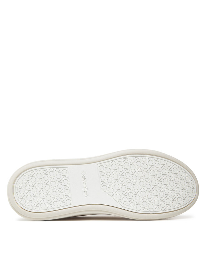 Calvin Klein Αθλητικά Calvin Klein Cupsole Lace Up Lth HW0HW02540 Μπεζ