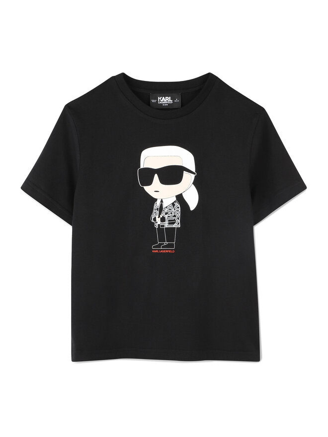 Karl Lagerfeld Kids Karl Lagerfeld Kids T-Shirt Z30438 D Schwarz Regular Fit