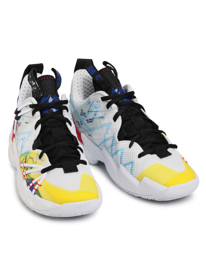 Nike Încălțăminte pentru baschet Nike Jordan Why Not Zero.3 Se (Gs) CN8107 100 Alb