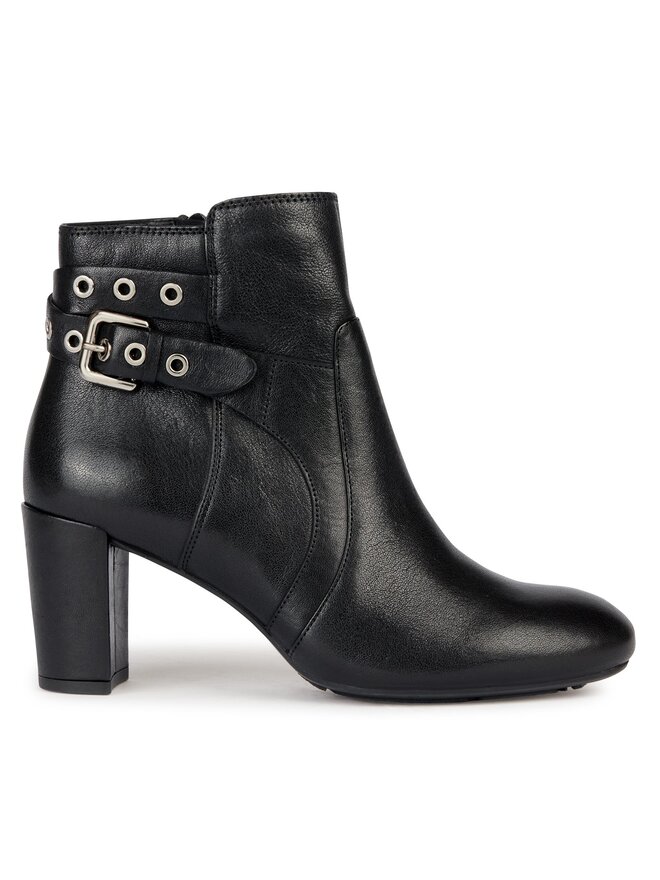 Geox Polokozačky Geox D Loisia D36QNA 000LM C9999 Černá