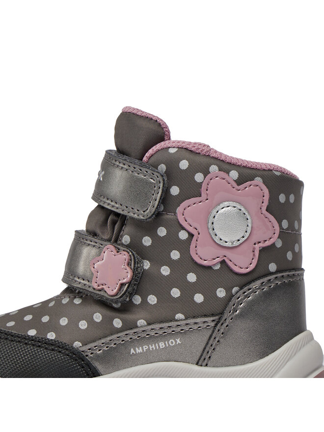 Geox Schneeschuhe Geox B Flanfil Girl B Abx B363WB 0MNNF C0952 M Grau