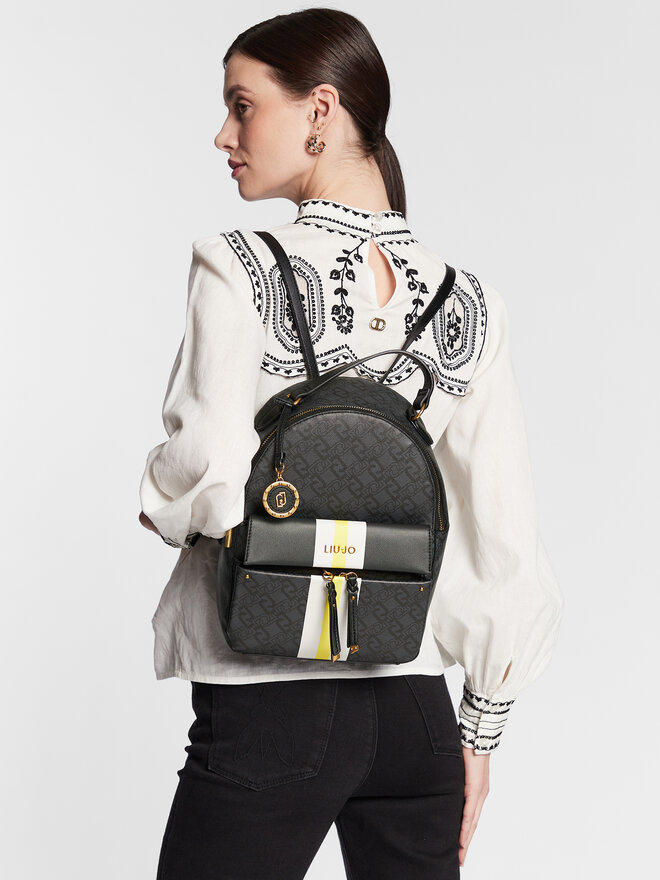 Liu Jo Раница Liu Jo Ecs M Backpack AA3079 E0538 Черен