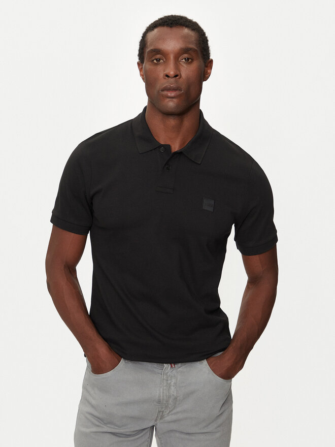 BOSS Boss Poloshirt Passenger 50507803 Schwarz Slim Fit