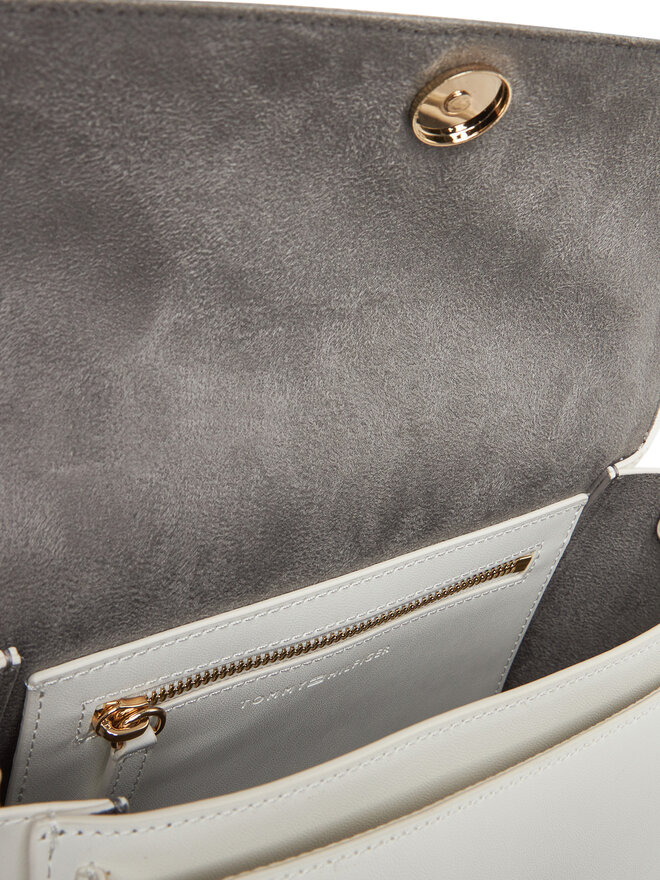 Tommy Hilfiger Bolso Tommy Hilfiger Th Joy Crossover AW0AW16813 Écru