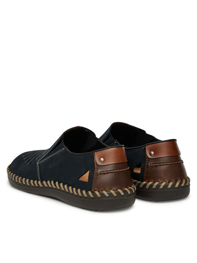 Rieker Halbschuhe Rieker B2457-14 Dunkelblau