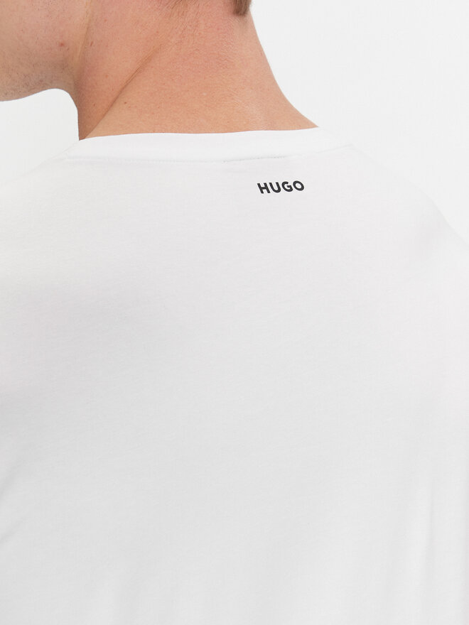 HUGO Hugo Σετ 2 T-Shirts Round 50325440 Λευκό Regular Fit