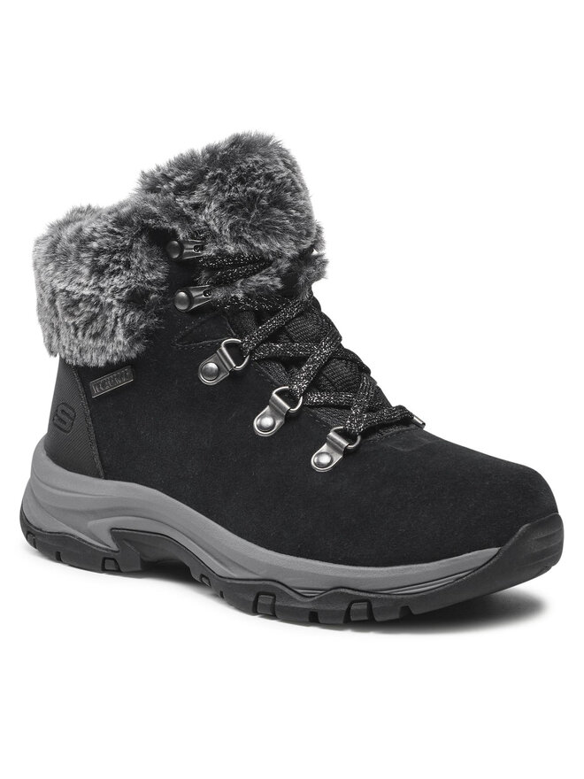 Skechers Боти Skechers Falls Finest 167178/BLK Черен