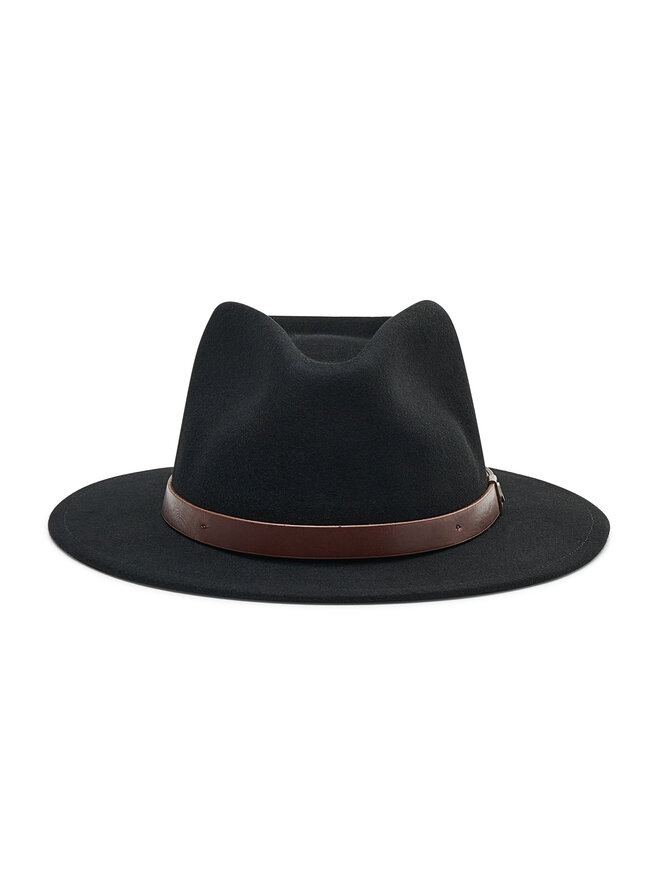 Brixton Pălărie Brixton Messer Fedora 10763 Negru