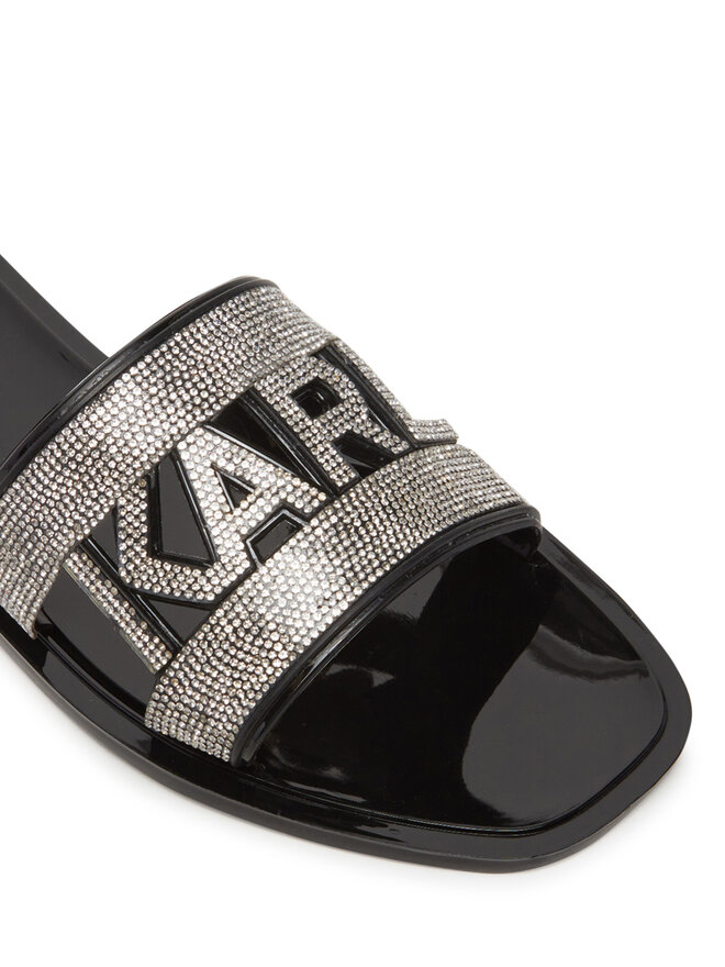 KARL LAGERFELD Чехли KARL LAGERFELD Jelly III KL80005S Черен