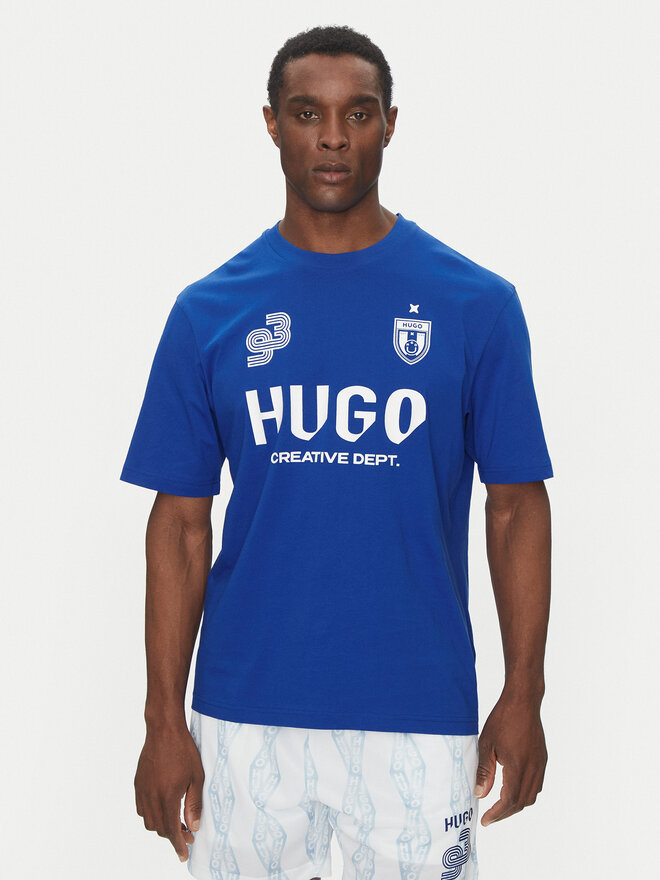HUGO HUGO Camiseta Nebulop 50541252 Azul Regular Fit