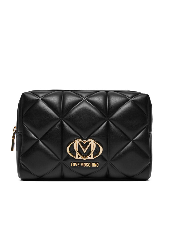 LOVE MOSCHINO Kosmetyczka LOVE MOSCHINO JC5302PP1MLC0000 Czarny