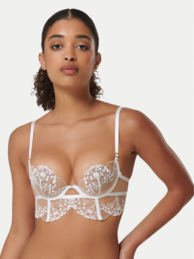 Bluebella Bluebella Σουτιέν με μπανέλα Marisa 42218 Λευκό