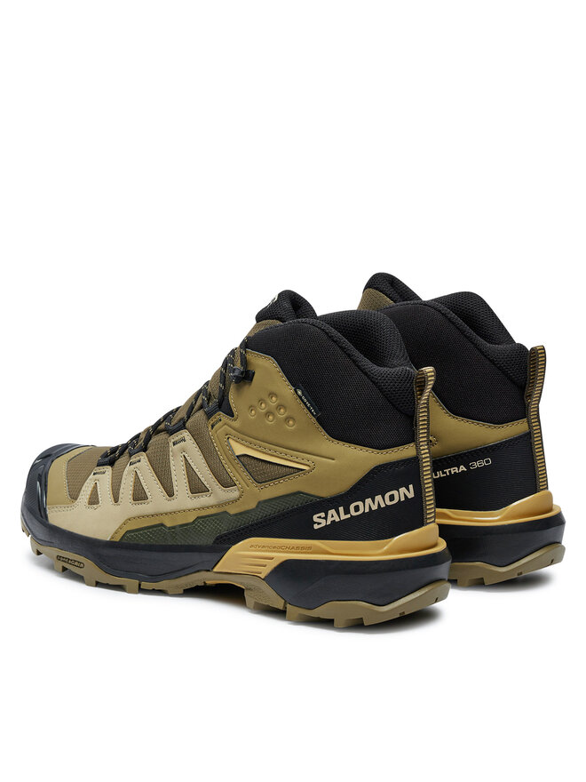 Salomon Trekkingi Salomon X Ultra 360 Mid Gore-Tex L47447700 Zielony