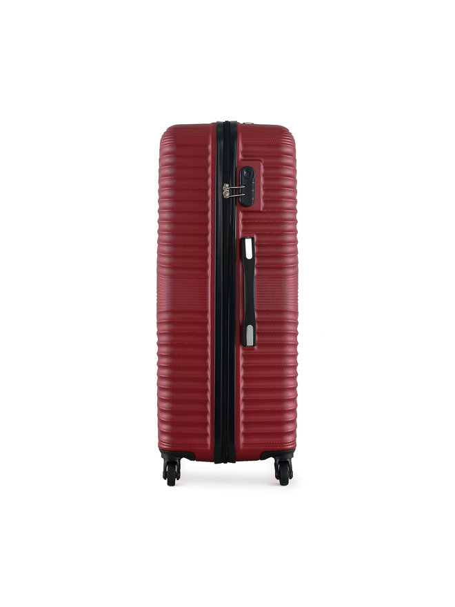 Semi Line Μεγάλη Βαλίτσα Semi Line T5745-3 Μπορντό
