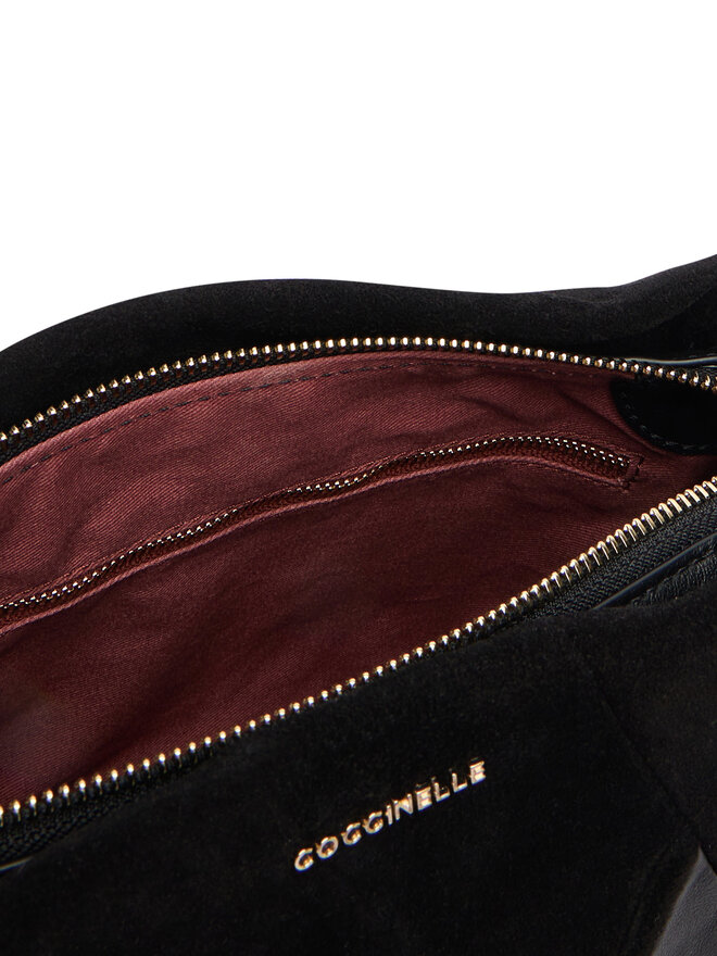 Coccinelle Geantă Coccinelle T66 Boheme New Geomet Patch E1 T66 58 01 01 Negru