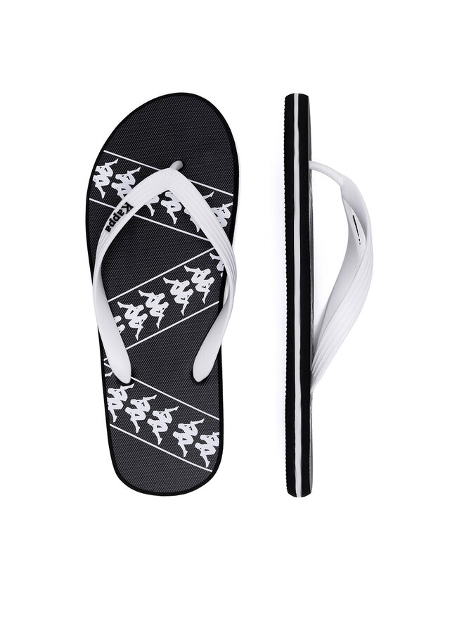 Kappa Žabky Kappa 371D2SW BLACK - WHITE Barevná