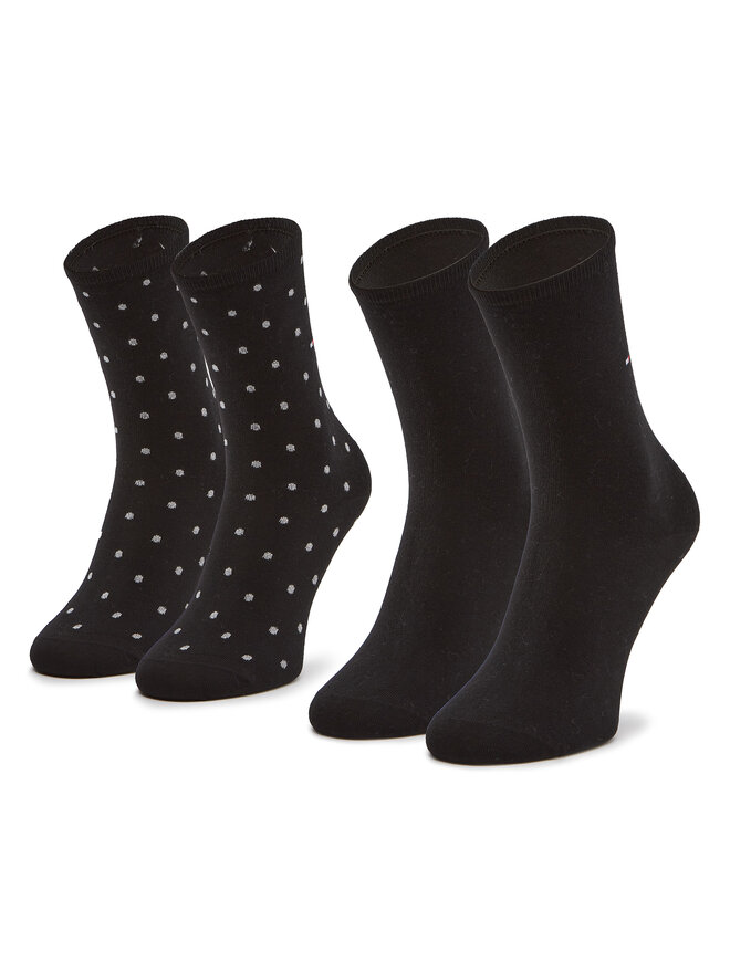 Tommy Hilfiger Lange Socken Tommy Hilfiger 100001493 Schwarz