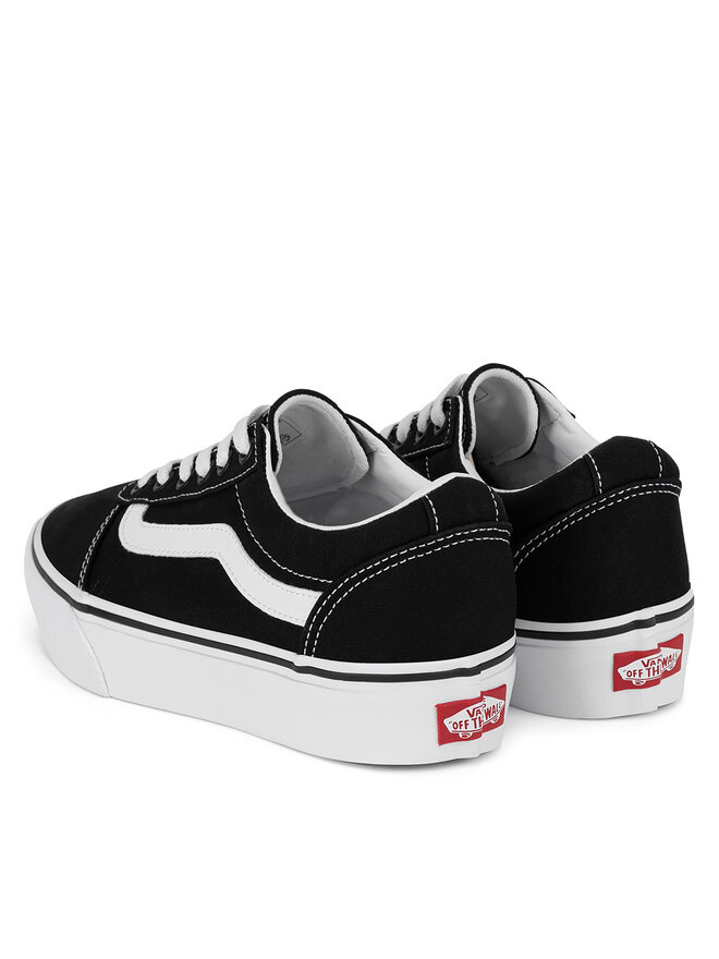 Vans Plátenky Vans WARD PLATFORM VN0A3TLC1871_ Čierna