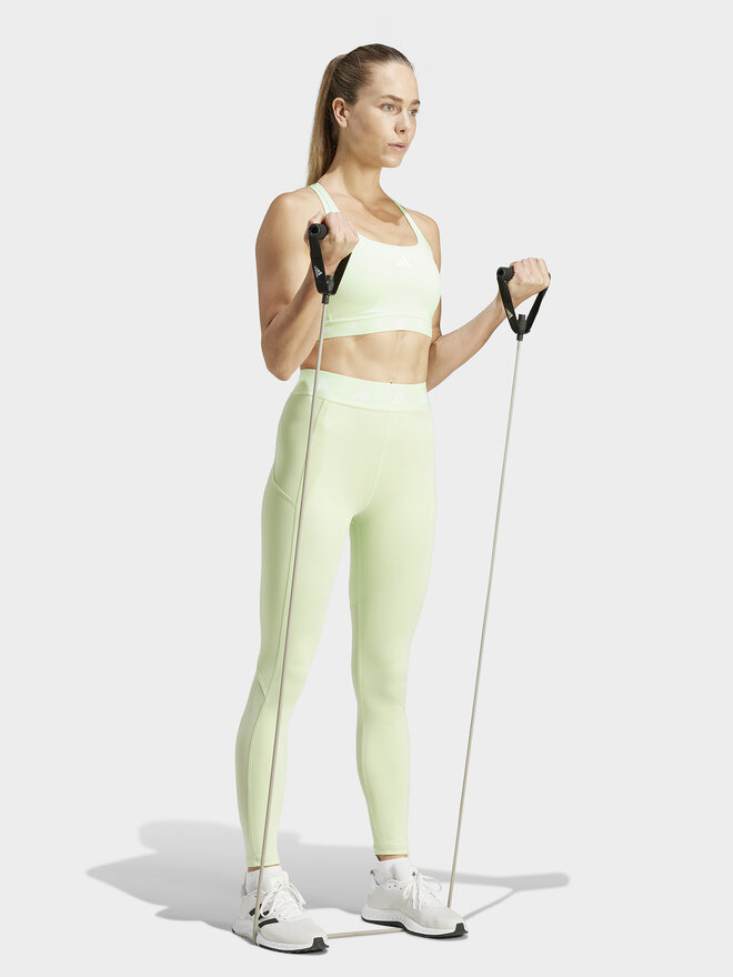 adidas adidas Sportinė liemenėlė Powerreact Training IT6640 Žalia