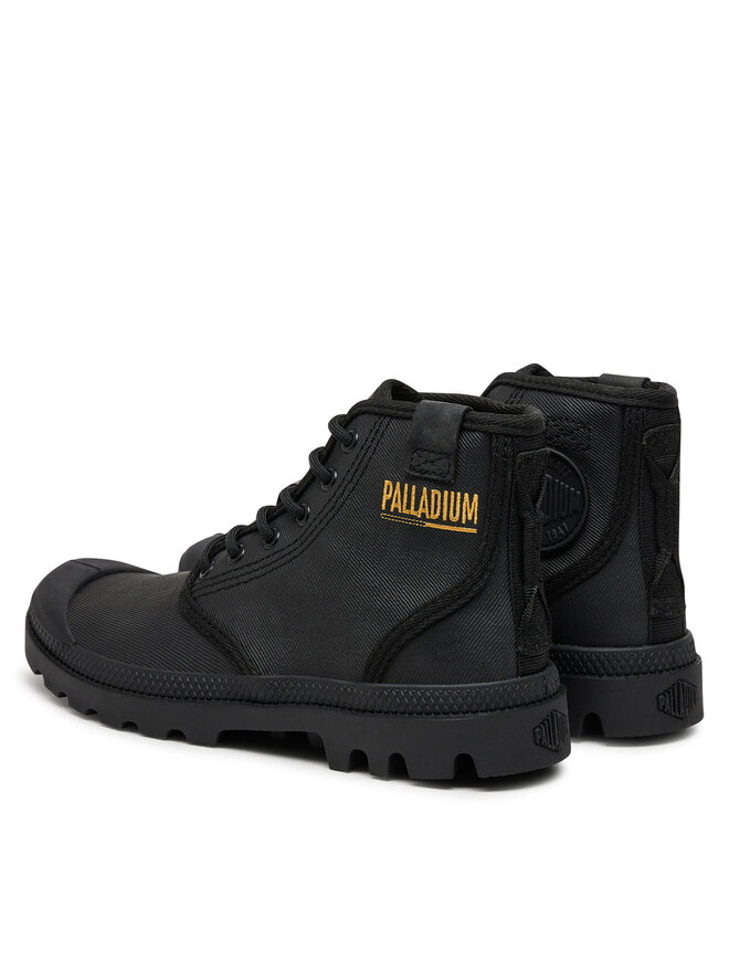 Palladium Schnürstiefeletten Palladium PAMPA HI COATED 74375-008-M Schwarz